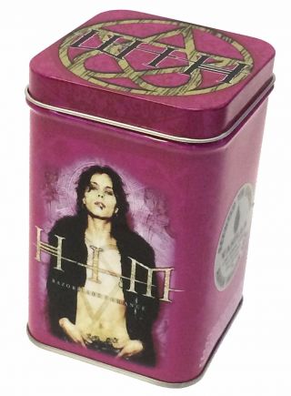 Him H.  I.  M.  Heartagram Vanilla Scented Candle In Tin Official Merch Nos 2005