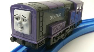 Splatter Thomas & Friends Trackmaster Motorized Train 2007 Hit Toy