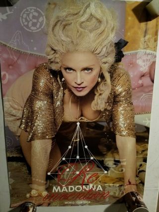 Madonna Reinvention Tour Poster 2