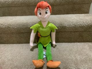 Disney Store Exclusive Peter Pan 22 " Large Plush Doll Toy Lost Boys Stuffed