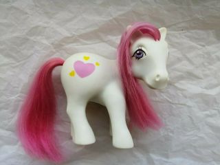 My Little Pony G1 7 Tales Pony Sweetheart Uk/eu Exclusive Pony Htf
