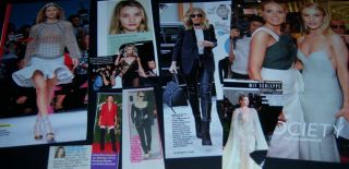 Rosie Huntington - Whiteley 40 Pc Sexy German Clippings Full Pages Cover