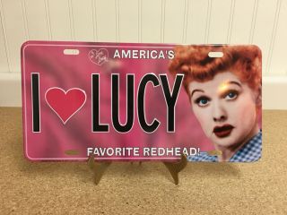 I Love Lucy - Classic License Plate - America 