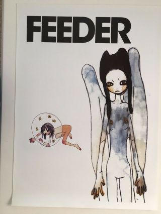 Feeder,  Music Band,  Comfort In Sound,  Rare 2002 Poster