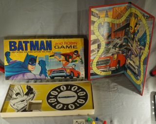 Original1965 Batman And Robin Hasbro Board Game