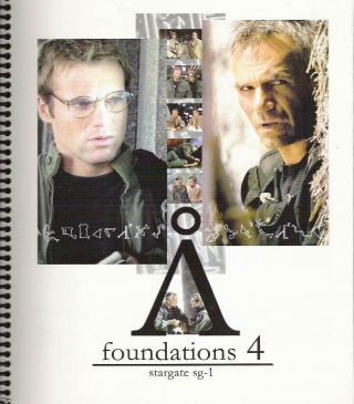 Stargate Sg - 1 Fanzine Foundations 4