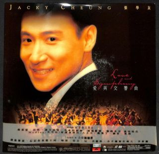Hong Kong Jacky Cheung Love & Symphony 张学友 張學友 爱与交响曲 1997 Ld Laserdisc Ld1400