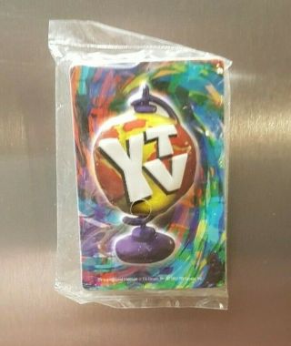 V.  Rare Authentic 1997 Ytv Television Network Canada Planet Awesome Magnet