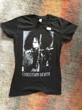 Rozz Williams T - Shirt Christian Death Edward Colver Woman Xl