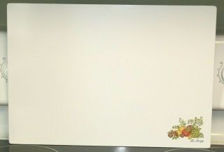 Corning Ware Vintage Spice Of Life 20 X 14 Cutting Board