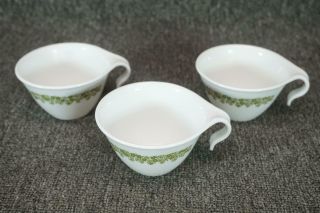 Corelle By Corning Ware Set Of Three Small Cups 4 " Wide