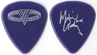 Van Halen 1991 Unlawful Carnal Knowledge Tour Michael Anthony Stage Guitar Pick