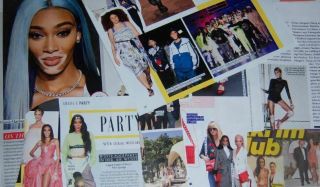 Winnie Harlow Model 38 Pc German Clippings Full Pages