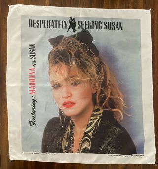 Madonna Desperately Seeking Susan 1985 Scarf