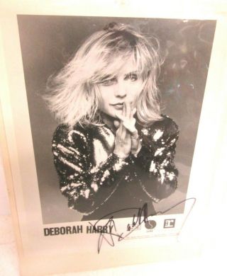 Deborah Harry Signed Autographed 8x10 Photo Blondie Guaranteed Authentic Rare