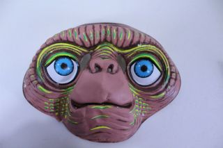 1982 Vintage Collectible Plastic Et / Alien Mask 10 " X 8 "