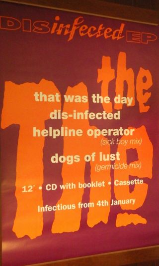 40x60 " Huge Subway Poster The The 1994 Disinfected That Was The Day Nos