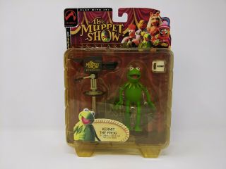 The Muppet Show 25 Years Kermit The Frog Figure Tv Camera Coffee Cup Logo Base