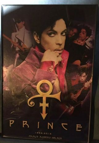 Prince 12x18 Framed Art Great Gift For A Prince Fan Very Rare