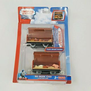 Thomas & Friends Trackmaster See - Inside Livestock Cars In Package