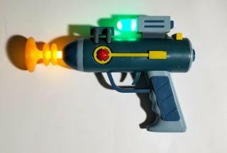 Rick And Morty Laser Gun Toy Halloween Costume Prop Lights Sounds