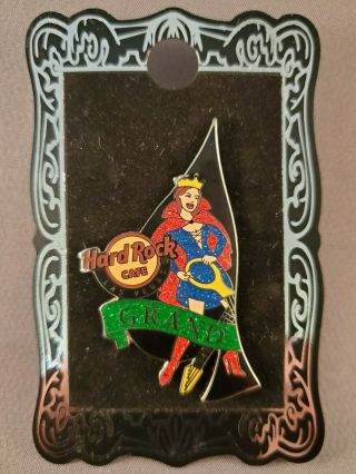 LAS VEGAS STRIP 2009 GRAND OPENING HARD ROCK CAFE Collector ' s Pin QUEEN 2