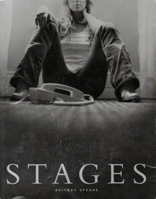 Britney Spears 2002 Stages Tour Concert Program Book - Dvd - Very Good To Near