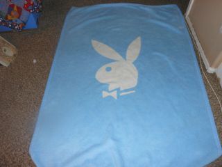 Playboy Blanket Blue Twin.  Not Made Any More 5.  00 Rebate