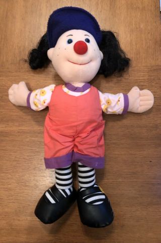 1995 Big Comfy Couch Loonette Plush Clown Doll Large 20”
