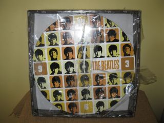 The Beatles Hard Days Night Wall Clock Rock Group 13.  5 "