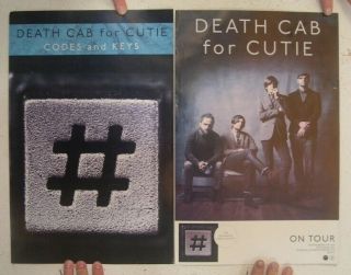 Death Cab For Cutie Poster Tour Promo Codes And Keys