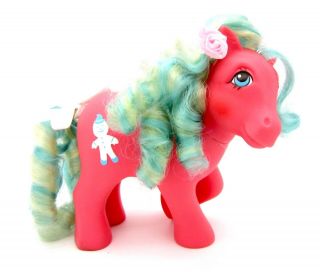 ⭐️ My Little Pony ⭐️ G1 Candy Cane Molasses Still Scented W/orig Factory Curls