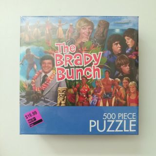 The Brady Bunch 500 Piece Jigsaw Puzzle Classic Tv Show “hawaii Bound” 18 " X 24 "