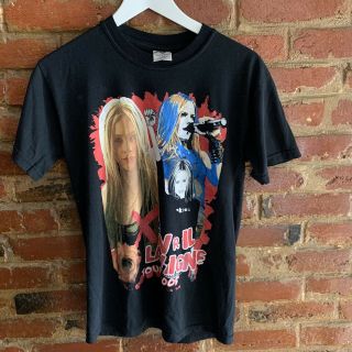Avril Lavigne Bonez Tour 2005 Jerzees Shirt Gavin Degraw Butch Walker