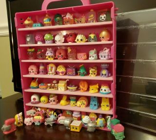 Shopkins Carrying Case Display Shopkins Figures Ultra Rares & Exclusives