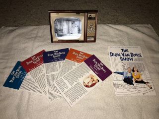 Dick Van Dyke Show Lenticular Card/mini Coloring Book/mini Season Recap Cards