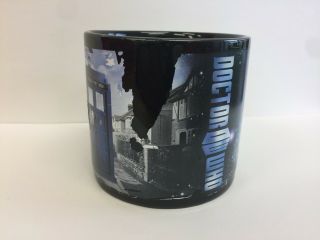 Doctor Who Disappearing Tardis Coffee Mug Black Ceramic Cup