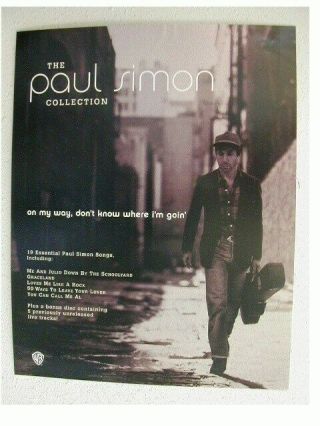 Paul Simon Poster Of And Garfunkel & Promo
