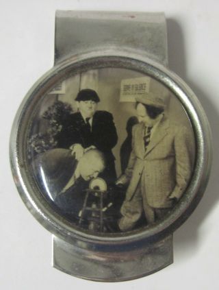 The Three Stooges Money Clip Larry Moe Curly " Moe Torturing Curly "