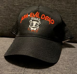 Nycc Promo Ash Vs Evil Dead Trucker Hat Adjustable