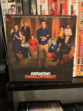Arrested Development Season 5 Netflix Fyc Emmy Dvd And Press Book,  4 Episodes A5