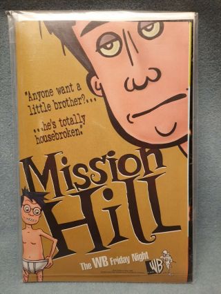 1999 Wb Tv Ad Page Animated Series Mission Hill