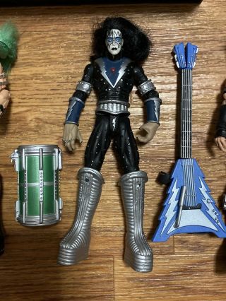 KISS ACTION FIGURES - 1997 MCFARLANE TOYS - COMPLETE SET,  Lunch Box 3