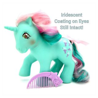 ⭐️ My Little Pony ⭐️ G1 Vintage Twinkle Eyed Fizzy W/orig Comb Stunning