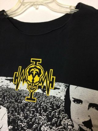 Vintage Queensryche Operation: Mindcrime Live 1991 Concert Tour T - Shirt 2
