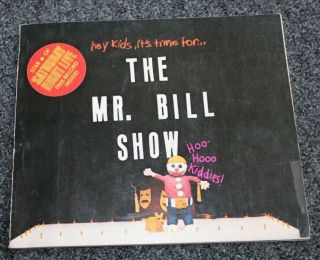 Vintage 1979 Book The Mr.  Bill Show Walter Williams Saturday Night Live Record