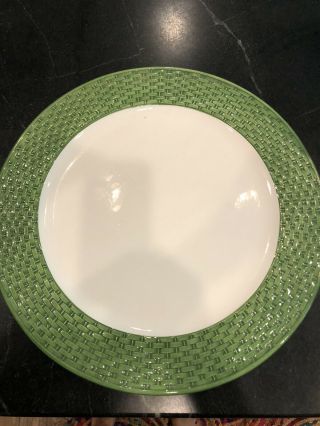 Tiffany & Co.  Large Basket Weave Cake Plate Made In Italy