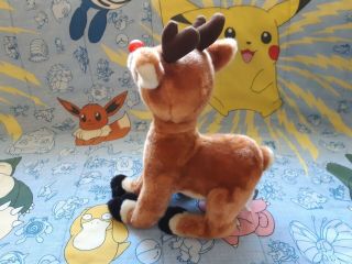 Rudolph The Red Nosed Reindeer Gemmy Vintage Talking Animated Plush Christmas 3