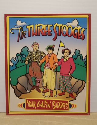 1996 Vintage 3 Three Stooges Your Golfin 