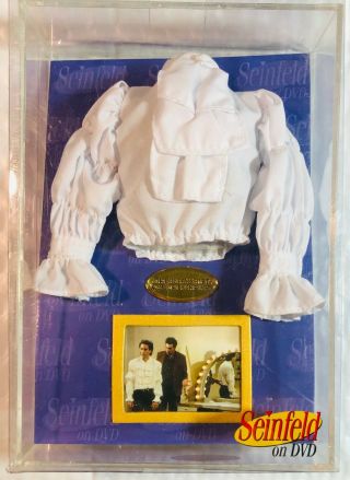 Jerry Seinfeld The Puffy Shirt Museum Enshrined Collectible In Acrylic Case